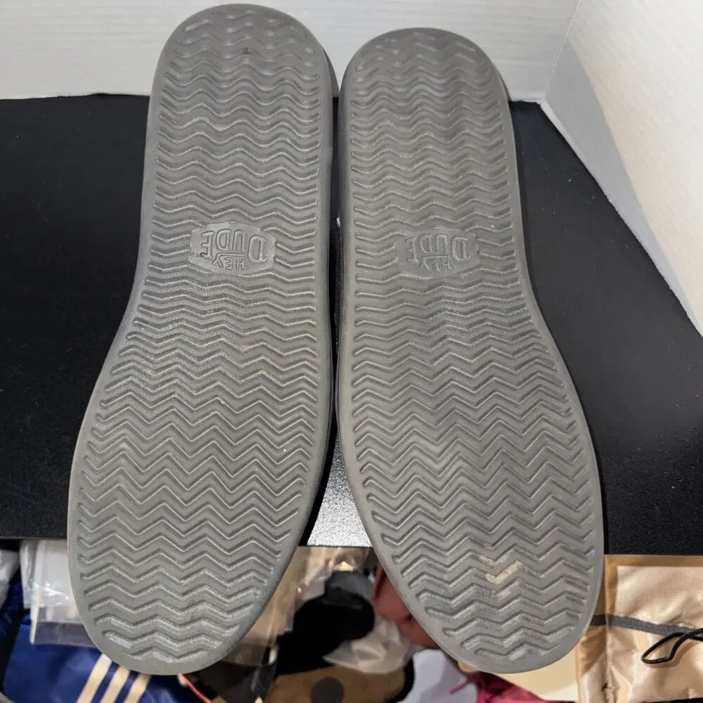 HEY DUDE - Men's Sunapee Warmth Slipper Shoes - Black - Size 13